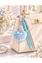 Puffy Blue-Grey Beret Pompom Bag Charm