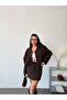 Women's Oversized Lined Bomber Jacket - 3