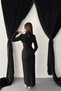 Black Chest Cup Dress - 6