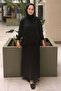 Ribana Collar Mercerized Combination Tunic - 3