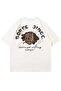 Unisex Stylish Comfortable Oversize Cotton Crew Neck T-Shirt with Special Design Code 37520