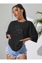 Unisex Stylish Comfortable Oversize Cotton Crew Neck T-Shirt with Special Design Code 25750