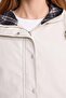 Hooded Plaid Lining Detailed Regular Fit Cotton Coat H3826Ax26Au - 4