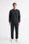 Men's 3 Thread Sweat Suit Set Soft Texture - 5
