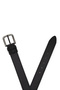 Men's Black Leather Belt 000A2D13046Ft - 4