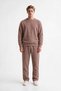 Men's 3 Thread Sweat Suit Set Soft Texture