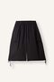 Elastic Waist Lace-Up Cargo Bermuda Shorts I9815Ax26Au