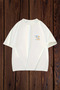 Unisex Stylish Comfortable Oversize Cotton Crew Neck T-Shirt with Special Design Code 41777