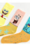 Mixed Spongebob Printed Men's Socks 3-Pack - 2