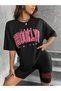 Unisex Stylish Comfortable Oversize Cotton Crew Neck T-Shirt with Special Design Code 33149
