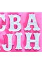 Western Alphabet Number Set 2Pcs Silicone Mold K-781 K-1155, Polyester Stone Powder Gypsum Soap Candle Mold - 3