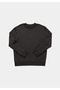 Relaxed Fit Round Neck Plain Men's Anthracite Sweatshirt - 5
