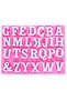Western Alphabet Number Set 2Pcs Silicone Mold K-781 K-1155, Polyester Stone Powder Gypsum Soap Candle Mold - 4