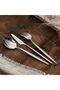 Belina 18 Piece Dinner Fork Spoon Knife Set Shiny Silver - 2