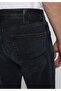 Slim Tapered Fit Men's Blue Black Denim Jean Trousers - 6