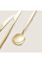 Belina 18 Piece Dinner Fork Spoon Knife Set Shiny Gold - 4