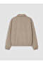Ozmarka New Season Beige Shirt Collar Men's Jacket - 3