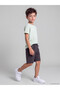Two Mt Shop Quality Lcw Kids Anthracite Plain Standard & Regular Boys' Shorts