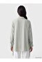 Oversize Modal Blend Women's Shirt Tunic - 4