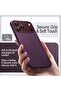 URBANNX Vegan Leather Magnetic Case for iPhone 18 Pro Max, Dark Cherry Compatible with MagSafe, - 4