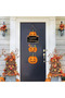 Halloween Door Hanging Sign Pumpkin and Ghost Decorations for Festive Home and Party Atmosphere for Halloween and Outdoor Display - 5