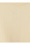 Özmarka New Season Beige Oversize Women's Thick Sweatshirt Tunic - 7