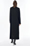 Long Knitwear Cardigan Black - 4