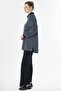 Patterned Rayon Sweatshirt Smoked - 4