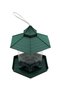 Plastic Hexagonal-Shape Bird Feeder Green - 5