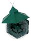 Plastic Hexagonal-Shape Bird Feeder Green - 4