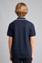 Regular Fit Apaş Collar Viscose Navy Blue Boy's T-Shirt G6606A8/Nv146 - 8