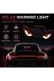 LED Evil Eye Solar Warning Light for Vehicles – Creative Automotive Decoration with Solar Charging, Powerful Bright Illumination, Strong Suction Attachment, Multiple Lighting Modes, and a - 3