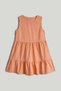 Peach Tiered Dress