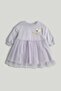 Lilac Sweatshirt Dress