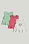 3 Pack Ribbed Vest T-Shirts