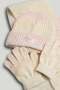 Ombre Knitted Hat, Scarf and Gloves Set - 2