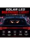 Universal Solar Powered Evil Eye LED Warning Light for Cars – Eye-Catching Vehicle Decoration with Bright Lighting, Strong Suction Cup Mounting, Multiple Modes, and Stylish Automotive Exterior Accesso - 6