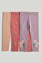 3 Pack Flower Leggings