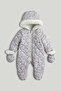 Floral Quilted Snowsuit