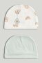 2 Pack My First Baby Hats