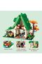 Building Blocks Set, Forest Tree House and Mushroom House Construction Toys, Creative DIY Assembly K - 4