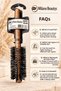 Professional Round Wooden Blading Brush - 2
