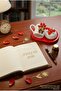 3-Piece Decorative Tray Set with Floral Motifs, Box with Mug and Lid, Handmade Stylish Home Decoration, Presentation and Gift Set - 4