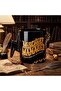 ⚡   Harry Potter Marauder's Map "Mischief Managed" Black Mug with Lightning Handle - 3
