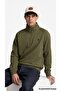 Men's Sweatshirt with Half Zipper, Stand Collar, Regular Fit, Long Sleeve, Casual Basic Model - 6