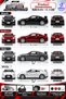 Die Cast 2009 Nissan Gt-R R35 Model Car Set of 4 12.5cm – 1:36 Scale Metal Body Pull-Back Car with Opening Doors - 8