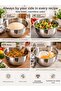 18 cm Stainless Steel Kitchen Bowl – Multi-Purpose for Mixing and Preparation - 4