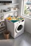 Clothes Dryer Top Organizer Mat Liquid-Proof Cover Daisy Freshness - 2
