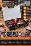 13 Compartment Mega Organizer Box with Transparent Lid, Screw and Dowel Hardware Organizer - 2