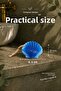 Blue Seashell Shaped Solid Soap 9X9.5 cm Hangable Decorative Bath Hand Soap - 4